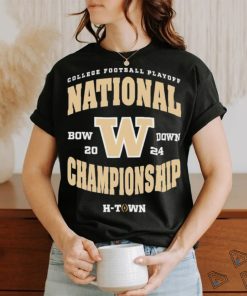 Official college Football Playoff National Championship Washington Huskies NCAA 2024 T Shirt