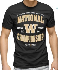 Official college Football Playoff National Championship Washington Huskies NCAA 2024 T Shirt