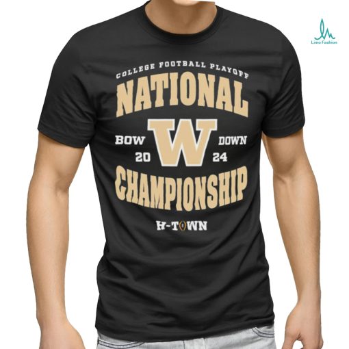 Official college Football Playoff National Championship Washington Huskies NCAA 2024 T Shirt