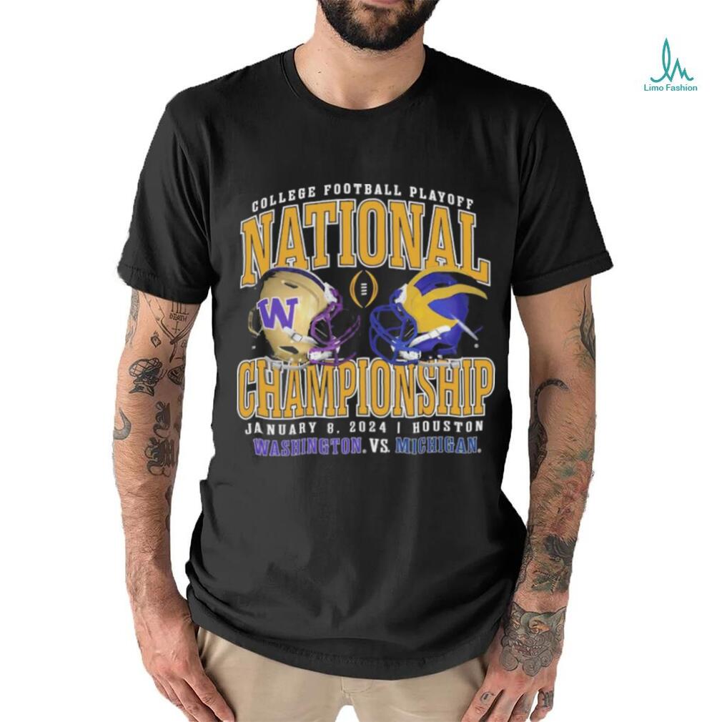 Official competition Helmet College Football Playoff 2024 National Championship January 8, 2024 Houston Washington vs Michigan T Shirt Official competition Helmet College Football Playoff 2024 National Championship January 8, 2024 Houston Washington vs Michigan T Shirt