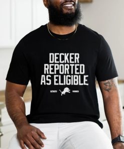 Official decker Reported As Eligible 2023 Shirt