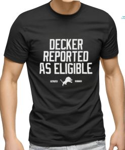 Official decker Reported As Eligible 2023 Shirt