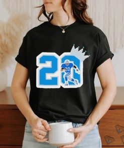 Official detroit Lions Barry Sanders 20 Shirt