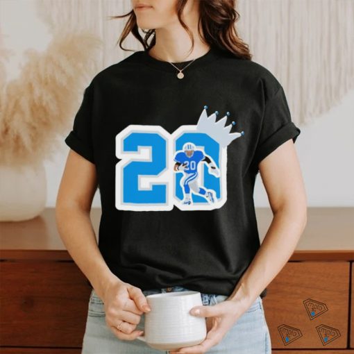 Official detroit Lions Barry Sanders 20 Shirt