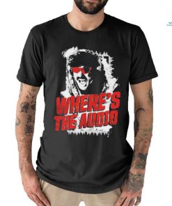 Official dr Disrespect Where’s The Audio shirt