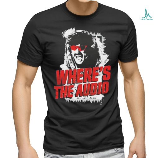 Official dr Disrespect Where’s The Audio shirt