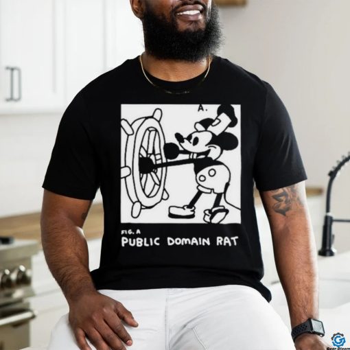 Official fig A Public Domain Rat shirt