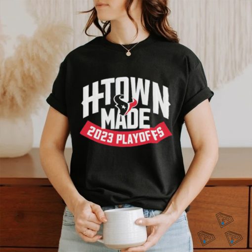 Official houston Texans 2023 2024 NFL Playoffs H Town Made Shirt