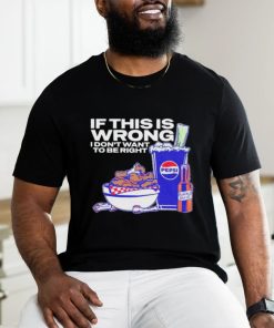 Official if This Is Wrong I Don’t Want To Be Right Josh Allen 17 Shirt