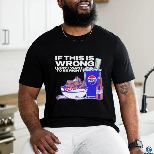 Official if This Is Wrong I Don’t Want To Be Right Josh Allen 17 Shirt