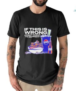 Official if This Is Wrong I Don’t Want To Be Right Josh Allen 17 Shirt