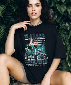 Official jason Kelce Thank You Jason A Philly Legend Thank You For The Memories Shirt