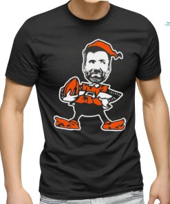 Official joe Flacco Browns Elf Cleveland Browns Logo Shirt