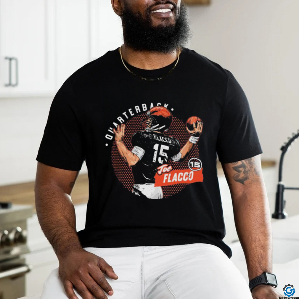 Official joe Flacco Cleveland Browns Dots Quarterback Shirt Official joe Flacco Cleveland Browns Dots Quarterback Shirt