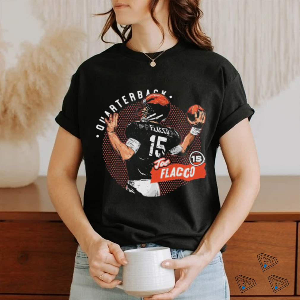 Official joe Flacco Cleveland Browns Dots Quarterback Shirt Official joe Flacco Cleveland Browns Dots Quarterback Shirt