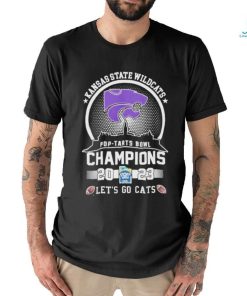 Official k State Football Pop Tarts Bowl Champions 2023 Let’s Go Cats Shirt