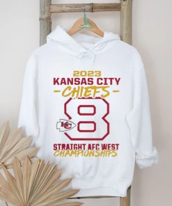 Official kansas City Chiefs Eight Time Afc West Division Champions Shirt