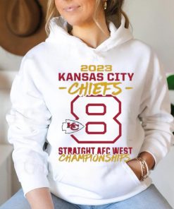 Official kansas City Chiefs Eight Time Afc West Division Champions Shirt