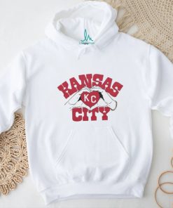 Official kansas City Chiefs Heart Hands Travis Kelce Shirt