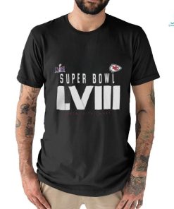 Official kansas City Chiefs Super Bowl LVIII 2024 Shirt
