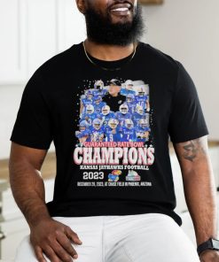 Official kansas Jayhawks Football Guaranteed Rate Bowl Champions 2023 Shirt