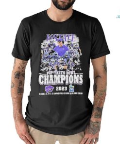 Official kansas State Wildcats Pop Tarts Bowl Champions 2023 December 26 2023 At Camping World Stadium In Orlando Florida T Shirt
