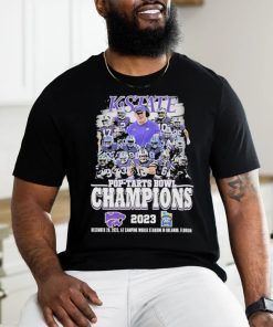 Official kansas State Wildcats Pop Tarts Bowl Champions 2023 December 26 2023 At Camping World Stadium In Orlando Florida T Shirt