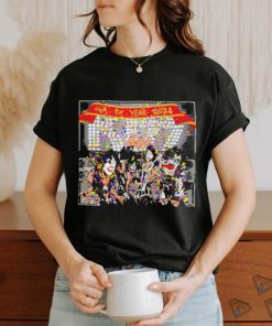Official kiss band happy year 2024 shirt