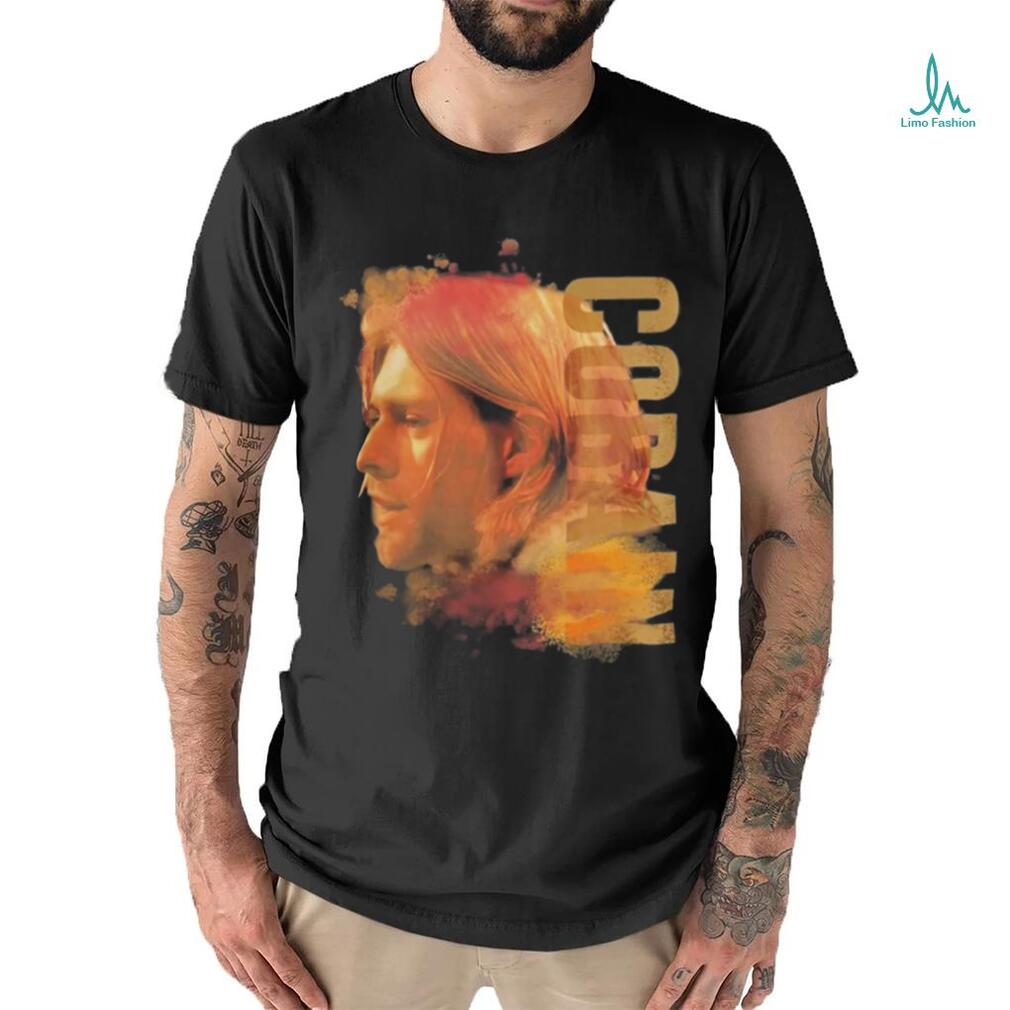 Official kurt Cobain Unisex Color Side View Shirt Official kurt Cobain Unisex Color Side View Shirt