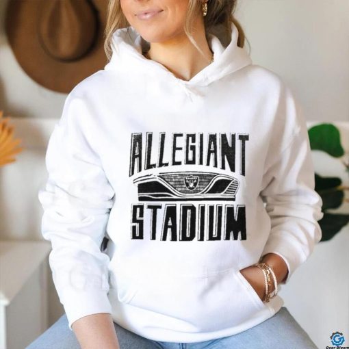 Official las Vegas Raiders Allegiant Stadium T Shirt