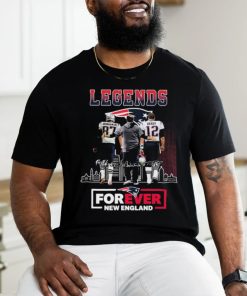 Official legends Rob Gronkowski Bill Belichick And Tom Brady Forever New England Patriots Signature Shirt