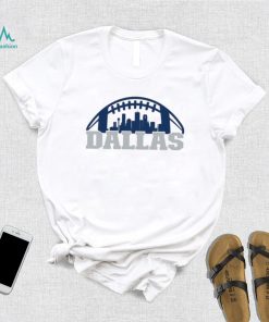 Official love City Dallas Football Skyline T Shirt