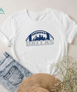Official love City Dallas Football Skyline T Shirt