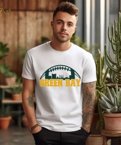 Official love City Green Bay Football Skyline T Shirt