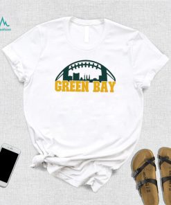 Official love City Green Bay Football Skyline T Shirt