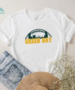 Official love City Green Bay Football Skyline T Shirt