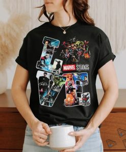 Official love Marvel Studios Characters 16 Season Signatures Shirt