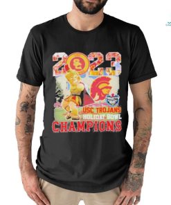 Official mascot 2023 USC Trojans Holiday Bowl Champions T Shirt