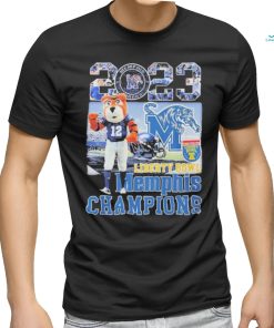 Official memphis Tigers 2023 Liberty Bowl Champions T Shirt