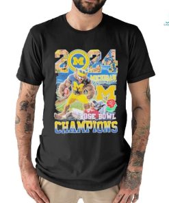 Official michigan Beat Alabama 2024 Rose Bowl Champions Shirt