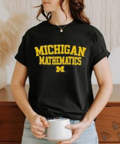 Official michigan Mathematics Tee Shirt