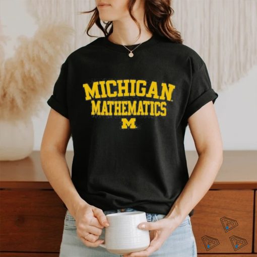 Official michigan Mathematics Tee Shirt
