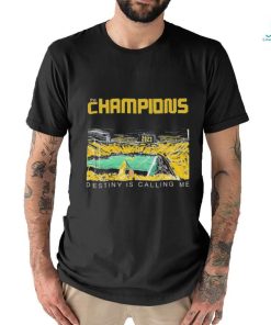 Official michigan Wolverines 2023 The National Champions Destiny Is Calling Me Shirt