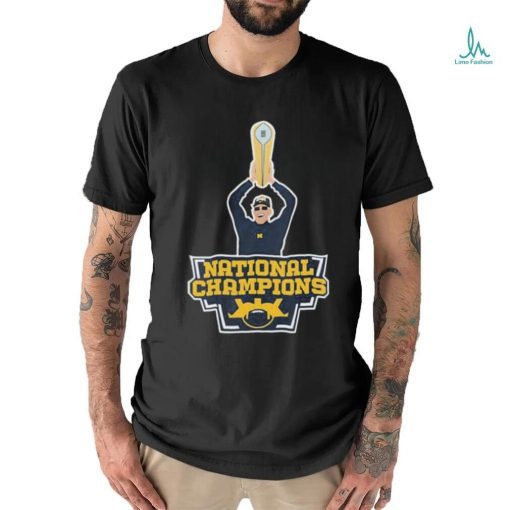 Official michigan Wolverines Coach Harbaugh National Champions Shirt