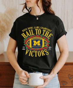 Official michigan Wolverines College Football Playoff 2024 Rose Bowl Champions shirt