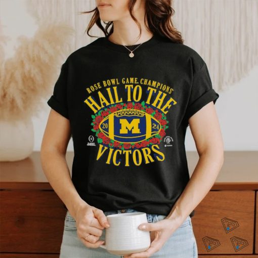 Official michigan Wolverines College Football Playoff 2024 Rose Bowl Champions shirt