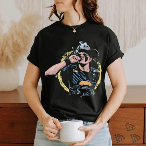 Official michigan Wolverines J.J. McCarthy Smoking Championship Stogies Shirt