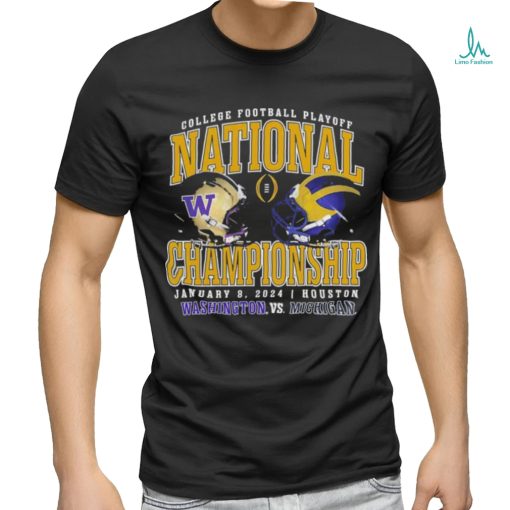 Official michigan Wolverines Vs Washington Huskies College Football Playoff 2024 Championship T Shirt