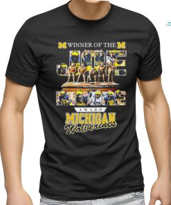 Official michigan Wolverines Winner Of The Joe Moore Award 2023 National Champions Shirt