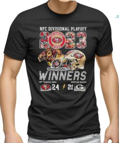 Official nFC Divisional Winners SF 49ers 24 21 Packers Shirt